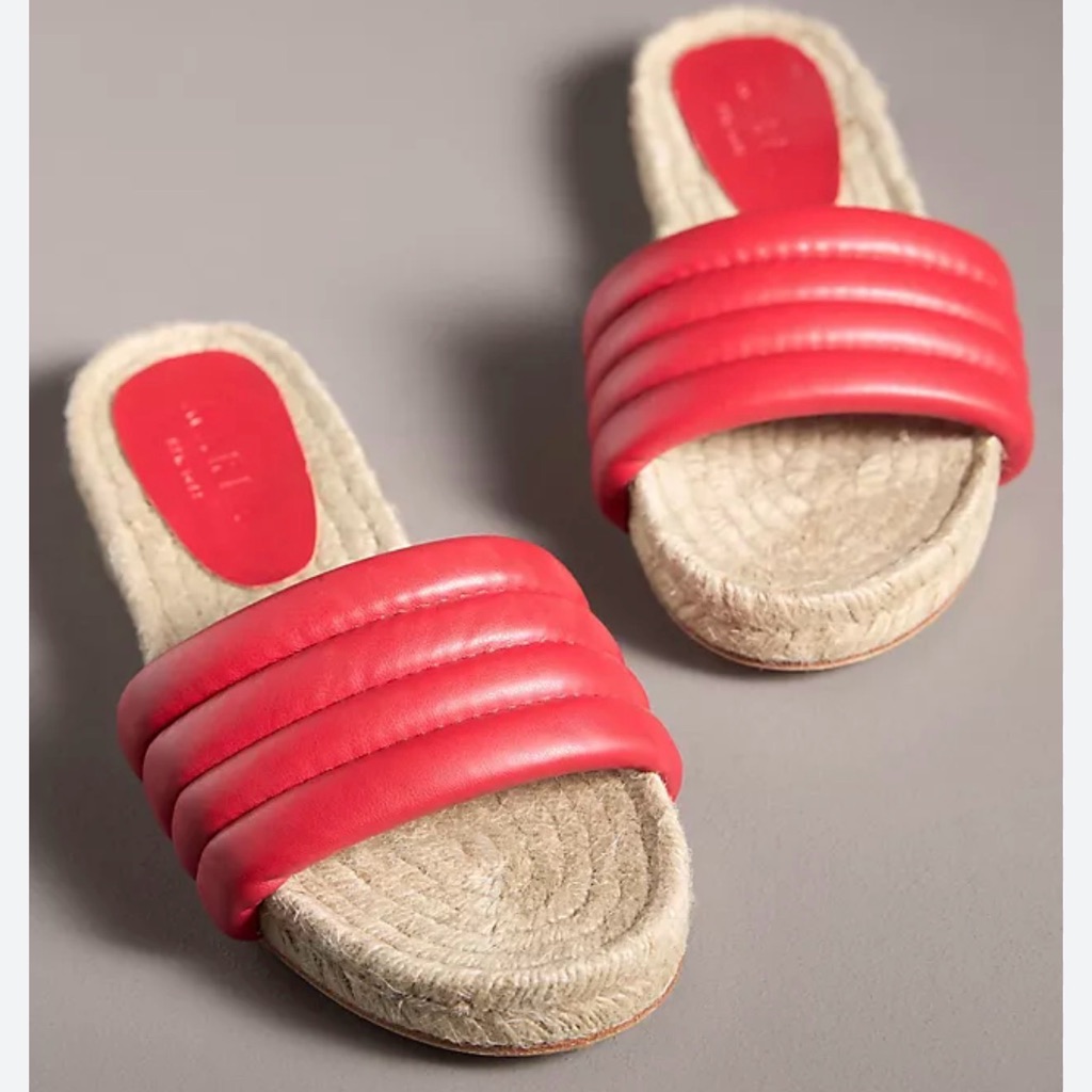 Marea New York Padded Espadrille Sandals Size 39